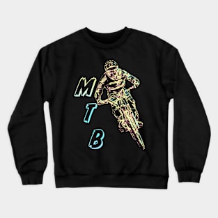 mtb downhill Crewneck Sweatshirt